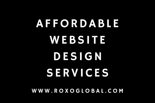 Affordable Website Design Services for Small Businesses & Startups
